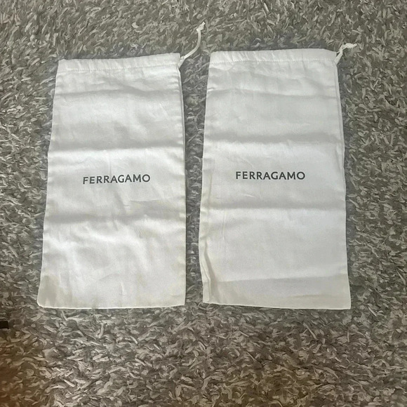 Ferragamo White Dust Bags - Picture 1 of 2